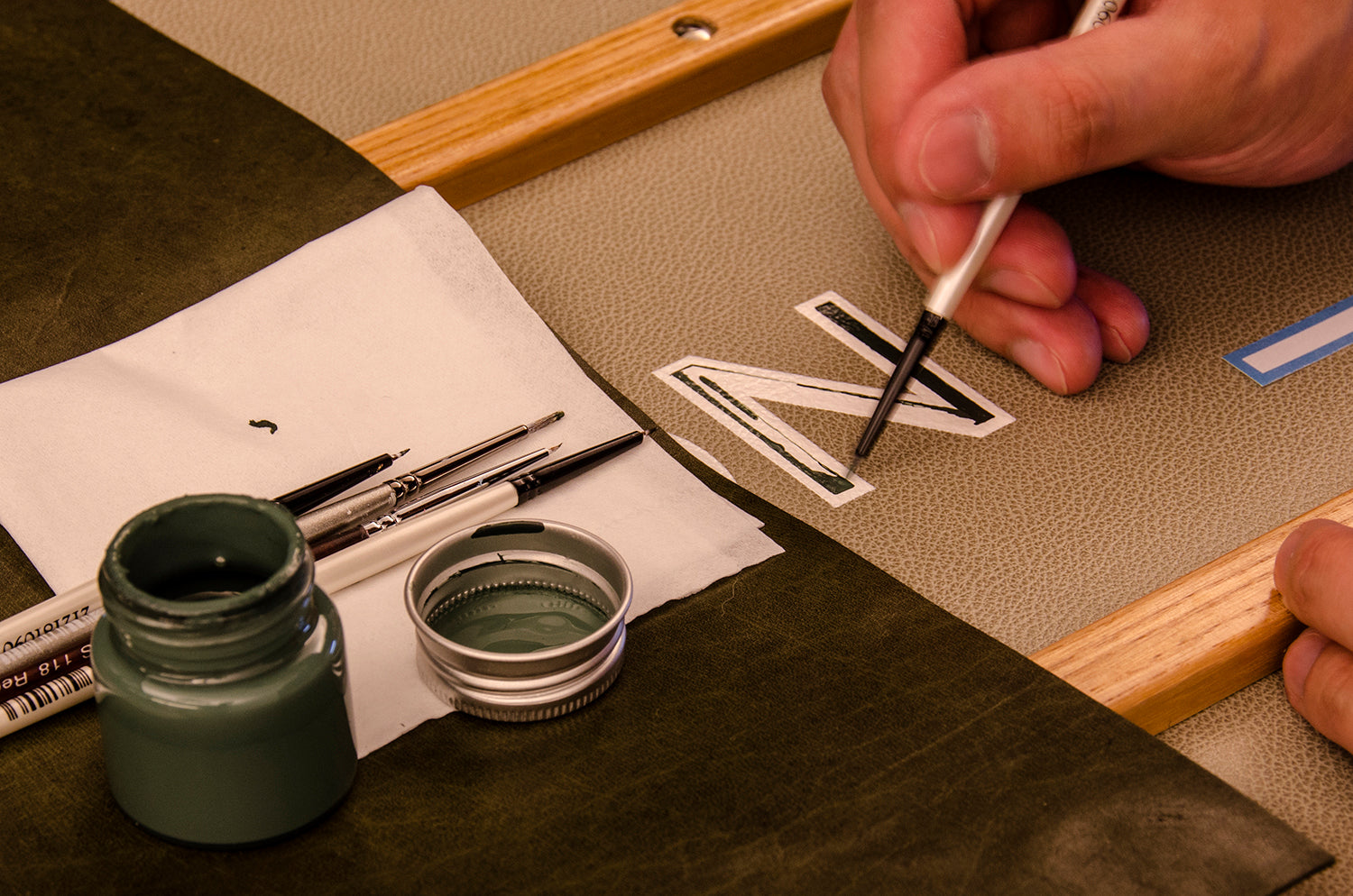 Noble and Graff hand painted personalisation